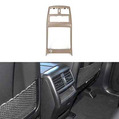 For Mercedes Benz ML320 / GL450 Car Rear Air Conditioner Air Outlet Panel Cover 166 680 7003, Style:Single Hole(Beige) by buy2fix