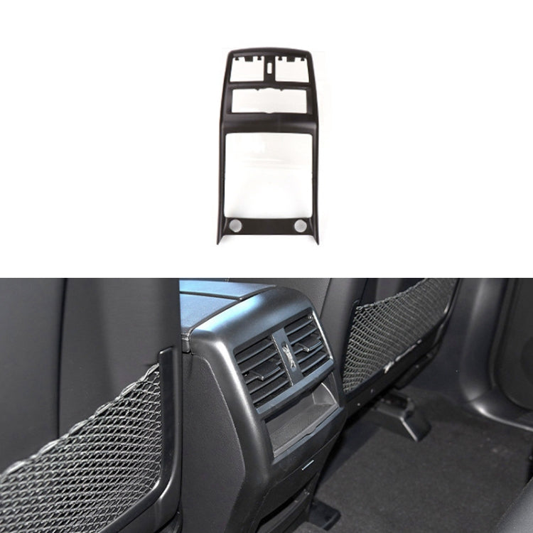 For Mercedes Benz ML320 / GL450 Car Rear Air Conditioner Air Outlet Panel Cover 166 680 7403, Style:Dual Hole(Coffee Brown) by buy2fix
