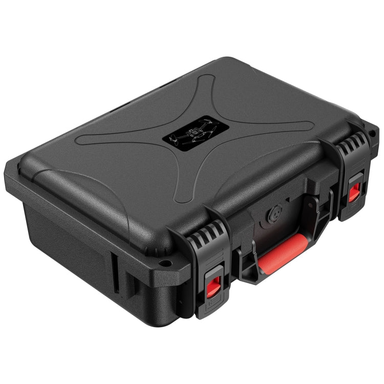 For DJI Mini 4 Pro STARTRC Drone Kit Waterproof ABS Suitcase Storage Box(Black Red) - Backpacks & Bags by STARTRC | Online Shopping UK | buy2fix