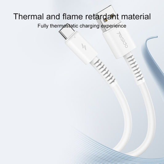 Yesido CA120C 2A USB to USB-C / Type-C Fast Charging Data Cable, Length:1m by Yesido