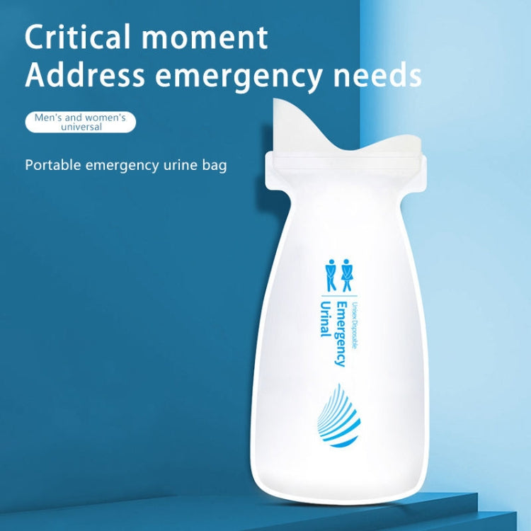 4pcs / Set Vehicle Emergency Urine Bags Unisex Disposable Portable Toilet 700ml by buy2fix