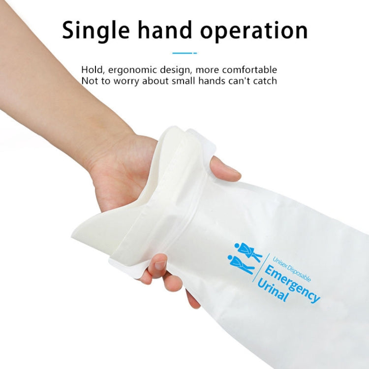 4pcs / Set Vehicle Emergency Urine Bags Unisex Disposable Portable Toilet 700ml by buy2fix