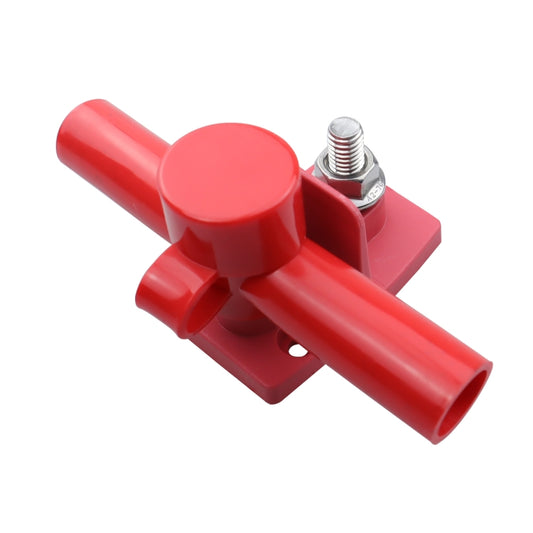 Dual Power M10 Binding Post Cable Connector(Red) - Fuse by buy2fix | Online Shopping UK | buy2fix