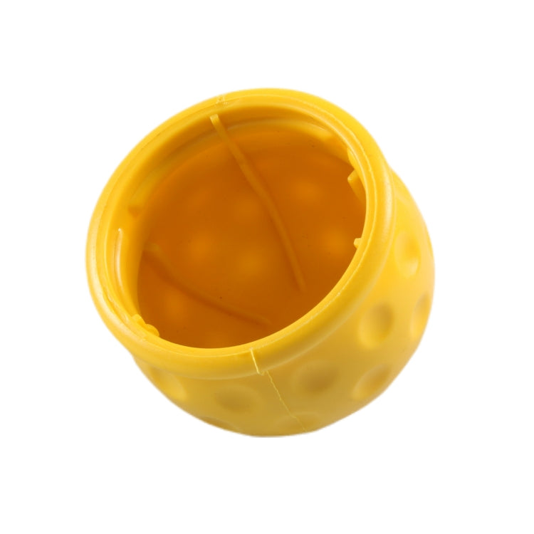 Universal 50mm Automatic Tow Bar Ball Cap Trailer Soft Rubber Protective Cap(Yellow) - Air Conditioning System by buy2fix | Online Shopping UK | buy2fix