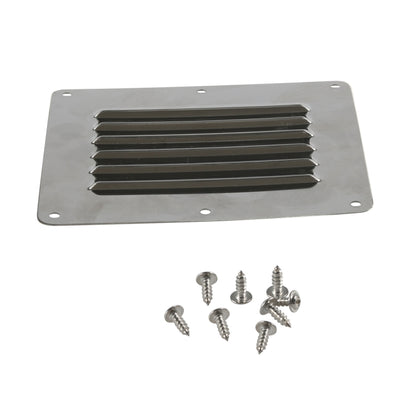 A8553 Yacht / RV 127x115mm Rectangular Vents(Silver) - Air Conditioning System by buy2fix | Online Shopping UK | buy2fix