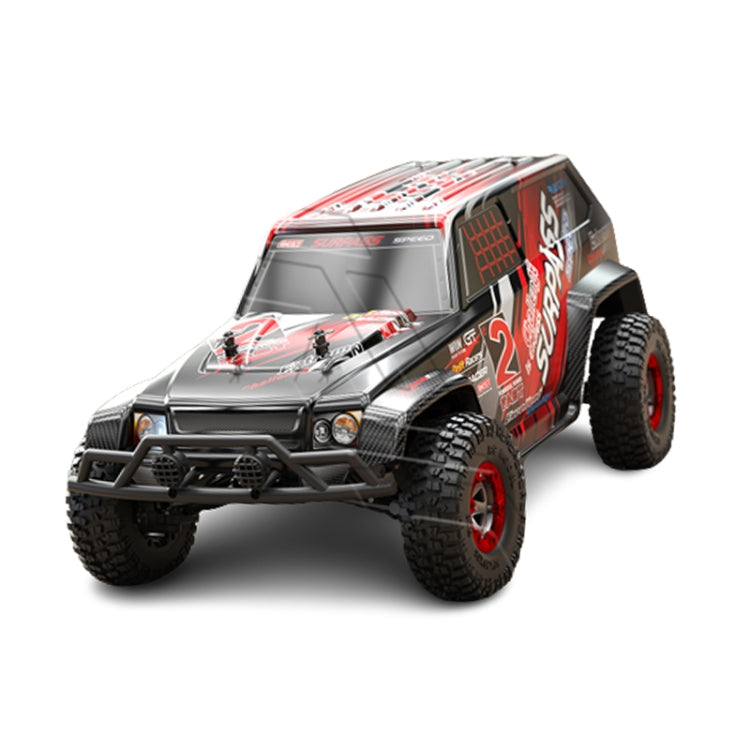 JJR/C Q39B 2.4G Four-wheel Drive High-speed Climbing Carbon Brush Motor RC Jeep(Red) - RC Cars by JJR/C | Online Shopping UK | buy2fix