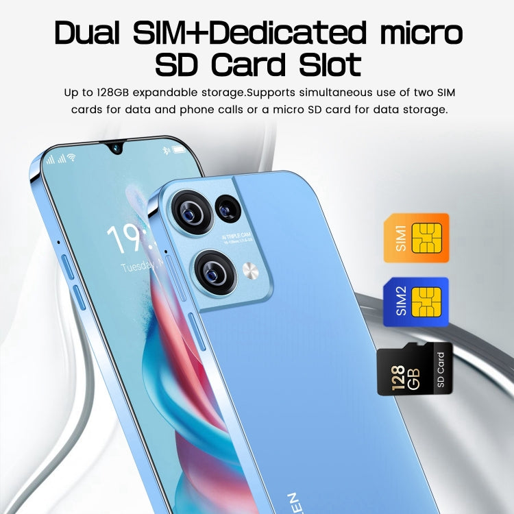 Reno8 Pro / B55, 2GB+16GB, 6.49 inch Screen, Face Identification, Android 8.1 MTK6580A Quad Core, Network: 3G, OTG, Dual SIM(Gold) by buy2fix