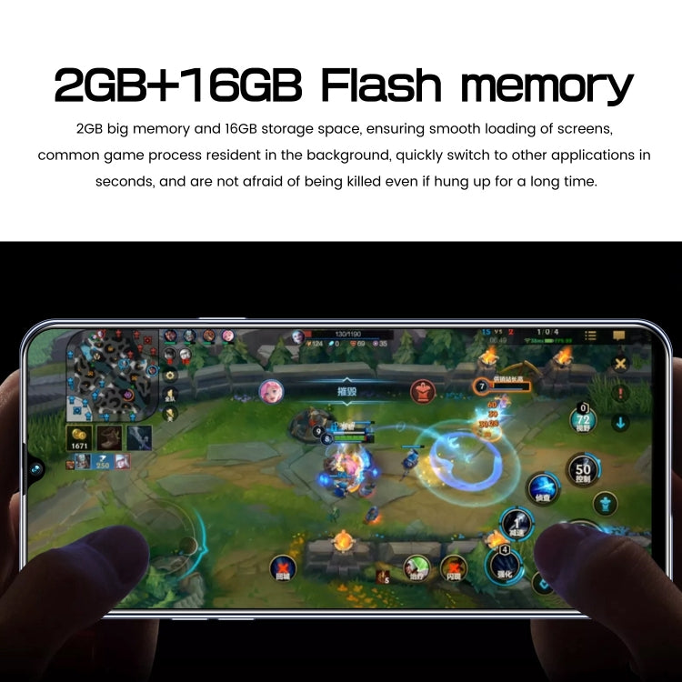 Reno8 Pro / B55, 2GB+16GB, 6.49 inch Screen, Face Identification, Android 8.1 MTK6580A Quad Core, Network: 3G, OTG, Dual SIM(Gold) by buy2fix