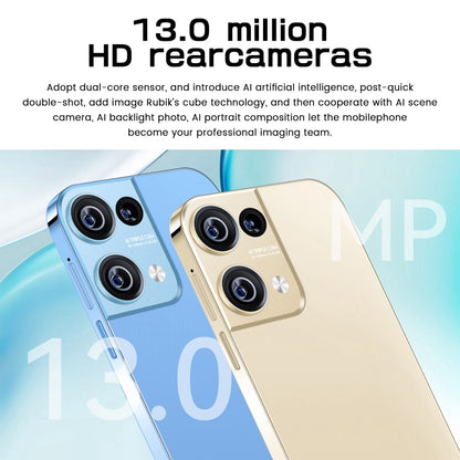 Reno8 Pro / B55, 2GB+16GB, 6.49 inch Screen, Face Identification, Android 8.1 MTK6580A Quad Core, Network: 3G, OTG, Dual SIM(Gold) by buy2fix