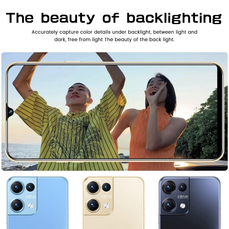 Reno8 Pro / B55, 2GB+16GB, 6.49 inch Screen, Face Identification, Android 8.1 MTK6580A Quad Core, Network: 3G, OTG, Dual SIM(Gold) by buy2fix