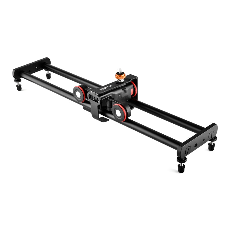 YELANGU L60ES YLG1847A-A 60cm Splicing Slide Rail Track with L5i Dolly Car(Black) - Camera Slider by YELANGU | Online Shopping UK | buy2fix