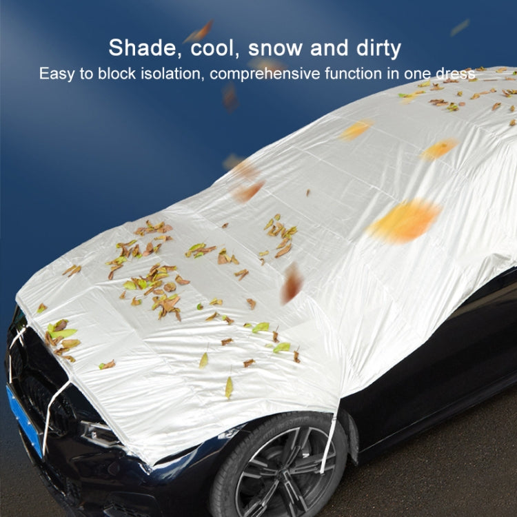 Automatic Retractable Car Universal Sunshade Snow-proof Dust-proof Cover, Size:M - PE Material by buy2fix | Online Shopping UK | buy2fix