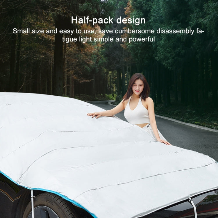 Automatic Retractable Car Universal Sunshade Snow-proof Dust-proof Cover, Size:M - PE Material by buy2fix | Online Shopping UK | buy2fix