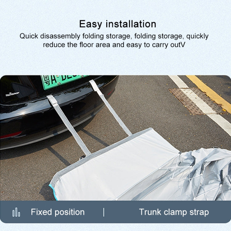 Automatic Retractable SUV Universal Sunshade Snow-proof Dust-proof Cover, Size:S - PE Material by buy2fix | Online Shopping UK | buy2fix