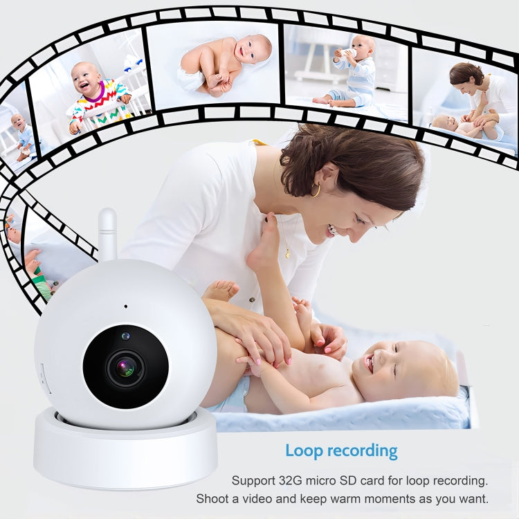 ABM201 4.5 inch Wireless Video Night Vision Baby Monitor Security Camera(US Plug) by buy2fix