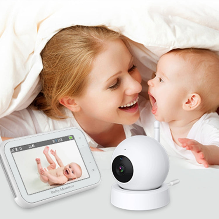 ABM201 4.5 inch Wireless Video Night Vision Baby Monitor Security Camera(US Plug) by buy2fix