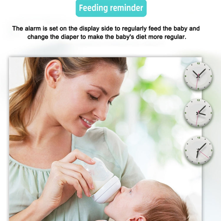 ABM600 3.5 inch Wireless Video Night Vision Baby Monitor Security Camera(EU Plug) by buy2fix