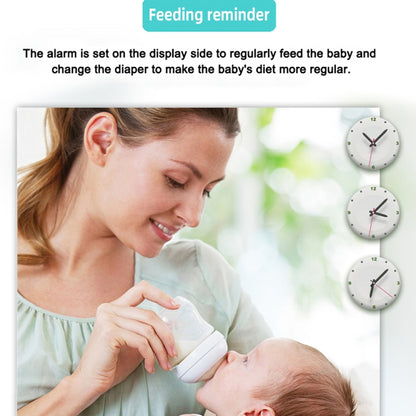 ABM600 3.5 inch Wireless Video Night Vision Baby Monitor Security Camera(EU Plug) by buy2fix