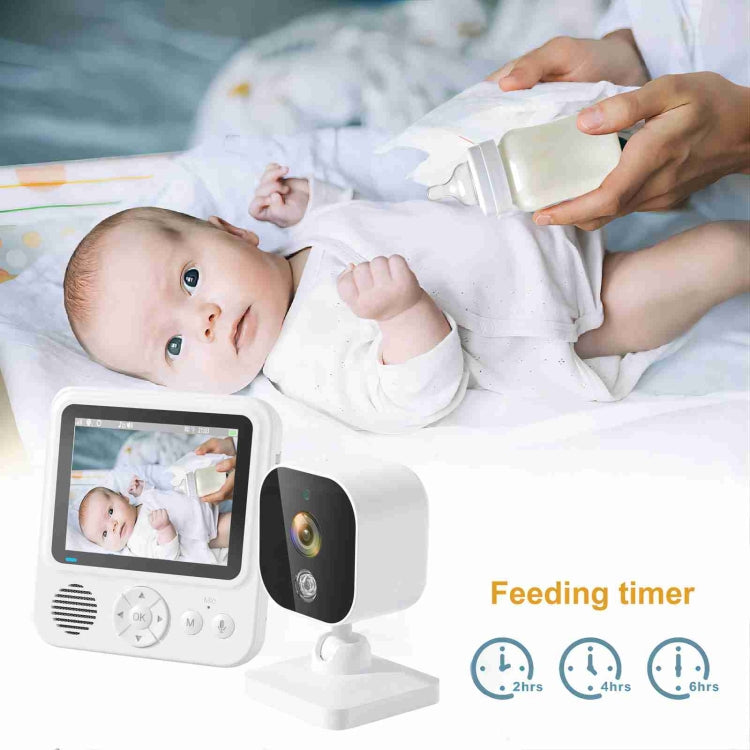 ABM900 2.8 inch Wireless Video Night Vision Baby Monitor Security Camera(EU Plug) by buy2fix