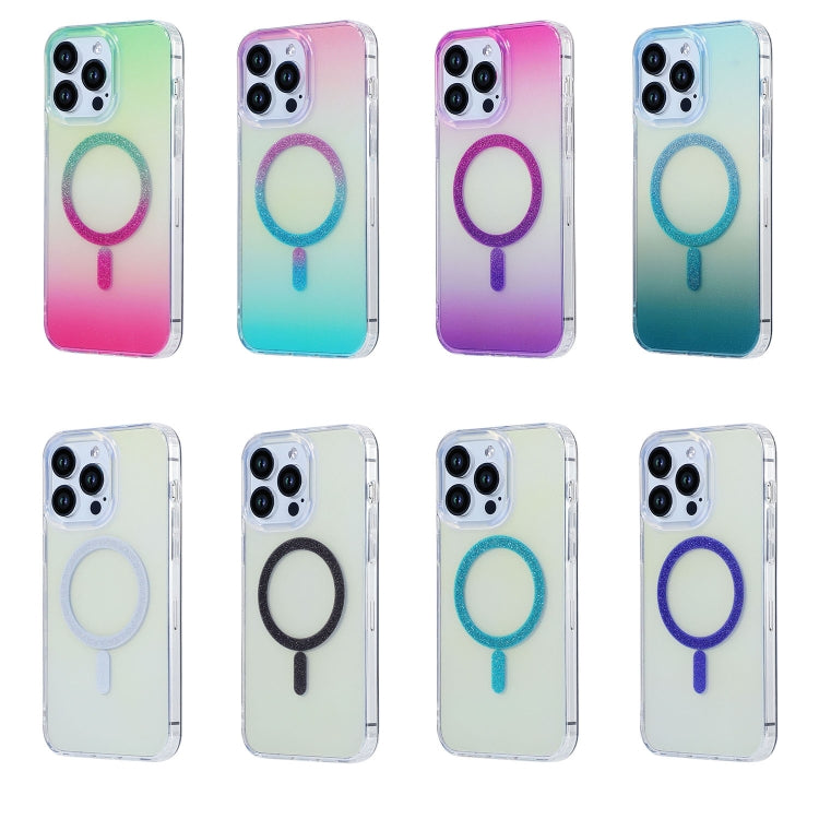 For iPhone 11 Magic Diamond Blu-ray MagSafe Phone Case(Black) by buy2fix