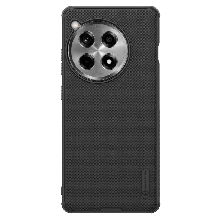 For OnePlus Ace 3 / 12R NILLKIN Frosted Shield Pro PC + TPU Phone Case(Black) - OnePlus Cases by NILLKIN | Online Shopping UK | buy2fix