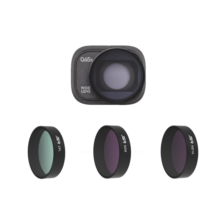 For DJI Mini 4 Pro JSR KB Series Drone Camera Lens Filter, Filter:4 in 1 Wide CPL ND8/16 - Mavic Lens Filter by JSR | Online Shopping UK | buy2fix