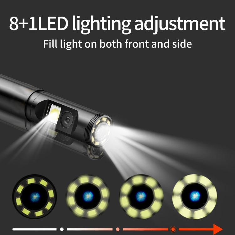 P120 Rotatable 8mm Dual Lenses Industrial Endoscope with Screen, 16mm Tail Pipe Diameter, Spec:5m Tube -  by buy2fix | Online Shopping UK | buy2fix