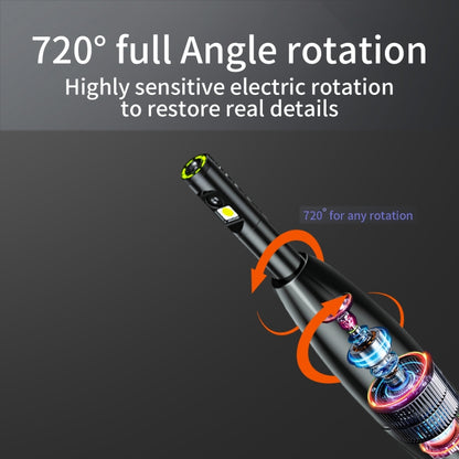 P120 Rotatable 8mm Dual Lenses Industrial Endoscope with Screen, 16mm Tail Pipe Diameter, Spec:10m Tube -  by buy2fix | Online Shopping UK | buy2fix