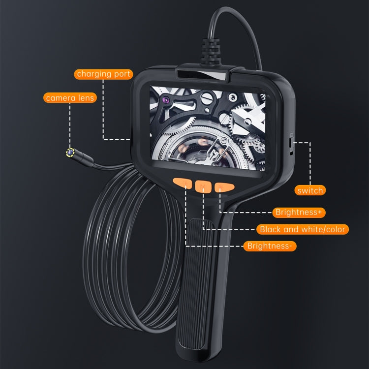 P200 5.5mm Front Lenses Integrated Industrial Pipeline Endoscope with 4.3 inch Screen, Spec:15m Tube -  by buy2fix | Online Shopping UK | buy2fix