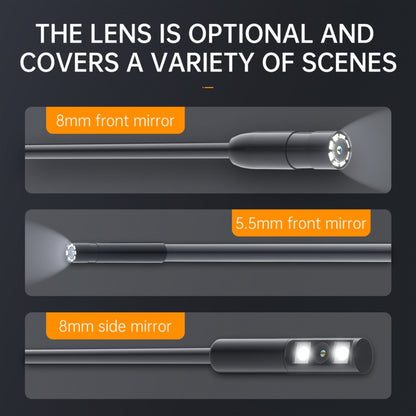 P200 8mm Front Lenses Integrated Industrial Pipeline Endoscope with 4.3 inch Screen, Spec:50m Tube -  by buy2fix | Online Shopping UK | buy2fix