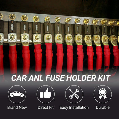 3 in 1 ANL Car Audio Modified Fuse Holder with 200A Fuse, Current:120A - Fuse by buy2fix | Online Shopping UK | buy2fix