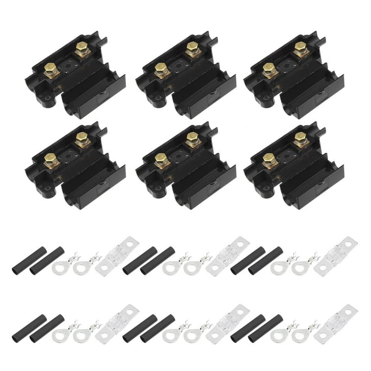 6 in 1 For Dual Battery Systems ANS Car Fuse Holder Fuse Box Kit, Current:60A - Fuse by buy2fix | Online Shopping UK | buy2fix