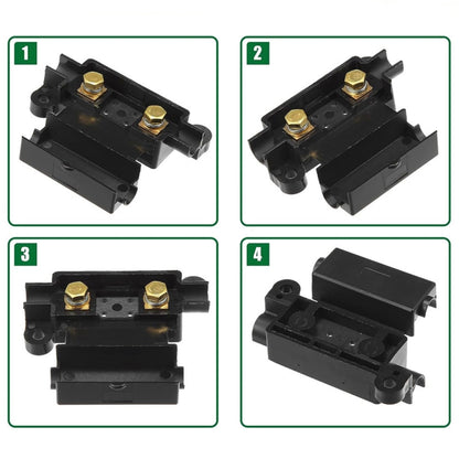 6 in 1 For Dual Battery Systems ANS Car Fuse Holder Fuse Box Kit, Current:120A - Fuse by buy2fix | Online Shopping UK | buy2fix