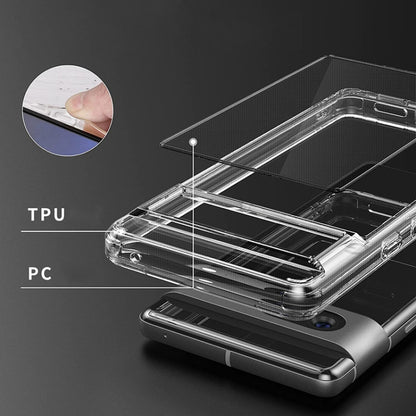 For Google Pixel 8 Pro Transparent MagSafe Magnetic PC + TPU Phone Case - Google Cases by buy2fix | Online Shopping UK | buy2fix