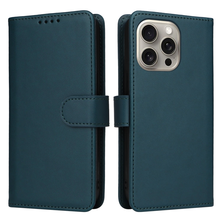 For iPhone 15 Pro Max BETOPNICE BN-005 2 in 1 Detachable Imitate Genuine Leather Phone Case(Blue) - iPhone 15 Pro Max Cases by BETOPNICE | Online Shopping UK | buy2fix