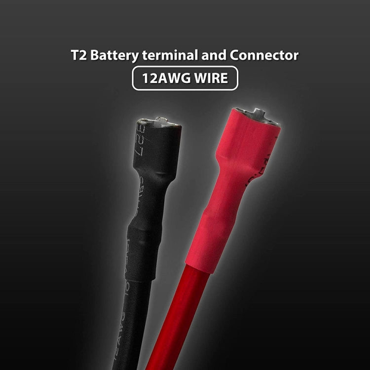 Battery Connector Extension Cable with Red 2 Pin Connector by buy2fix