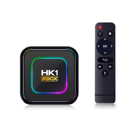HK1 RBOX K8 8K Android 13.0 Smart TV Box with Remote Control, 2GB+16GB, RK3528 Quad-Core(EU Plug) by buy2fix
