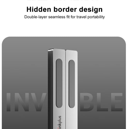 Lenovo Thinkplus Desktop Laptop Folding Holder XT6(Silver) by Lenovo