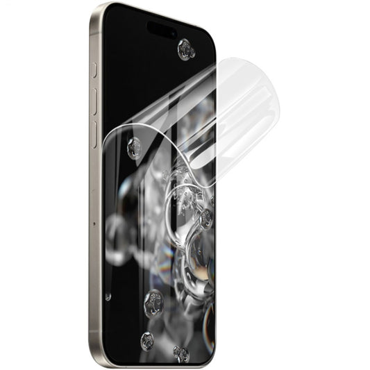 For iPhone 15 Pro Max 2pcs/Set imak Curved Full Screen Hydrogel Film Protector by imak