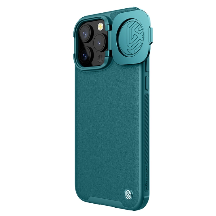 For iPhone 15 Pro Max NILLKIN CamShield Prop Series SagSafe PC + TPU Magnetic Phone Case(Green) - iPhone 15 Pro Max Cases by NILLKIN | Online Shopping UK | buy2fix