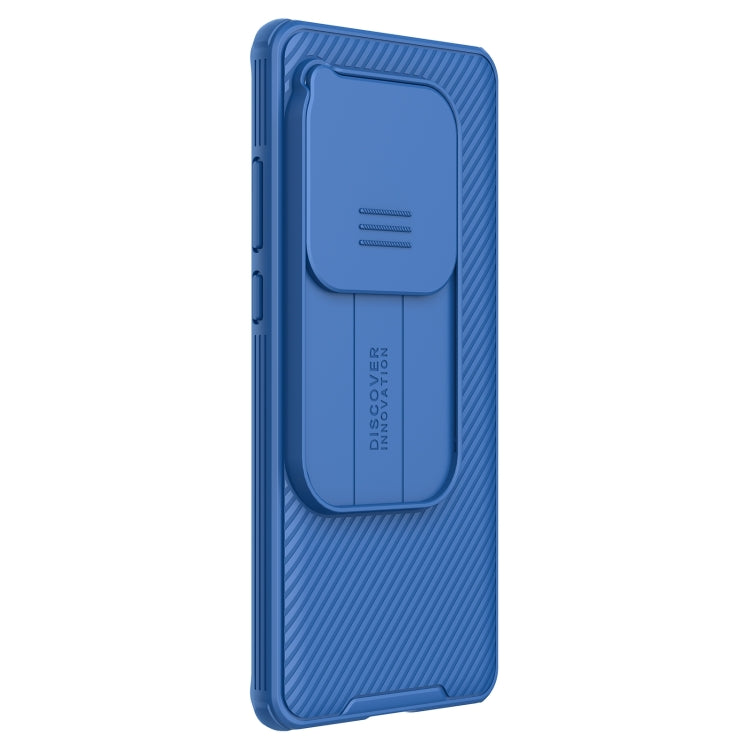 For OnePlus 12 NILLKIN CamShield Pro PC Phone Case(Blue) - OnePlus Cases by NILLKIN | Online Shopping UK | buy2fix