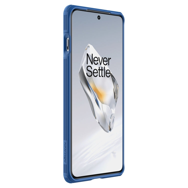 For OnePlus 12 NILLKIN CamShield Pro PC Phone Case(Blue) - OnePlus Cases by NILLKIN | Online Shopping UK | buy2fix