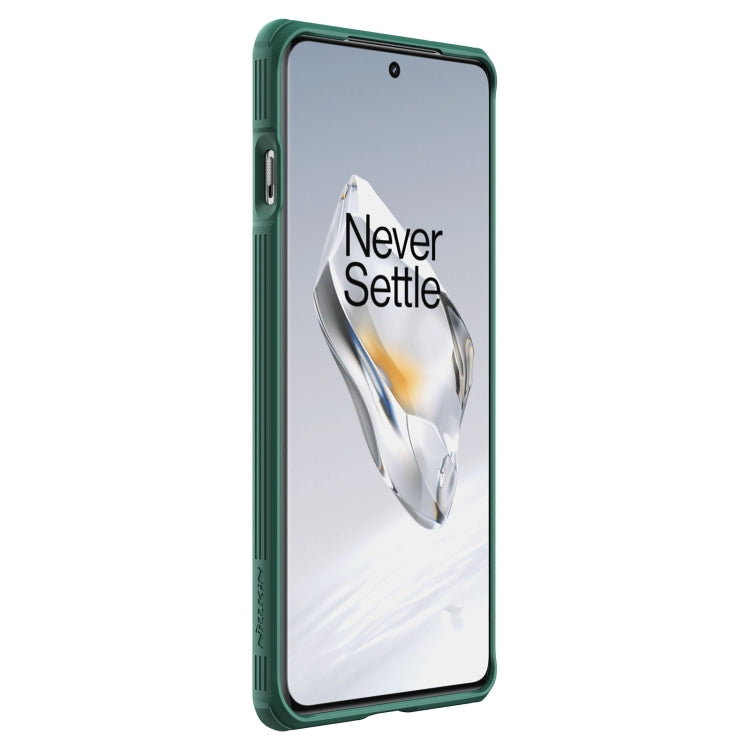 For OnePlus 12 NILLKIN CamShield Pro PC Phone Case(Green) - OnePlus Cases by NILLKIN | Online Shopping UK | buy2fix