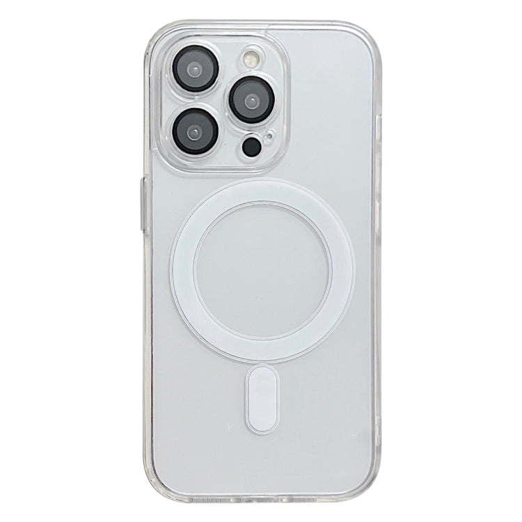 For iPhone 12 Pro Acrylic MagSafe Magnetic Lens Film Protection Phone Case(Transparent) by buy2fix