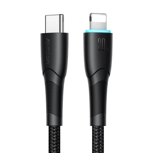 JOYROOM SA32-CL3 Starry Series 30W USB-C / Type-C to 8 Pin Fast Charging Data Cable, Length:1m(Black) by JOYROOM