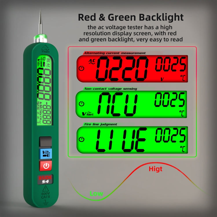 BSIDE S4 AC Voltage Induction Charging Smart Pen(Extra Sharp Nib) - Current & Voltage Tester by BSIDE | Online Shopping UK | buy2fix