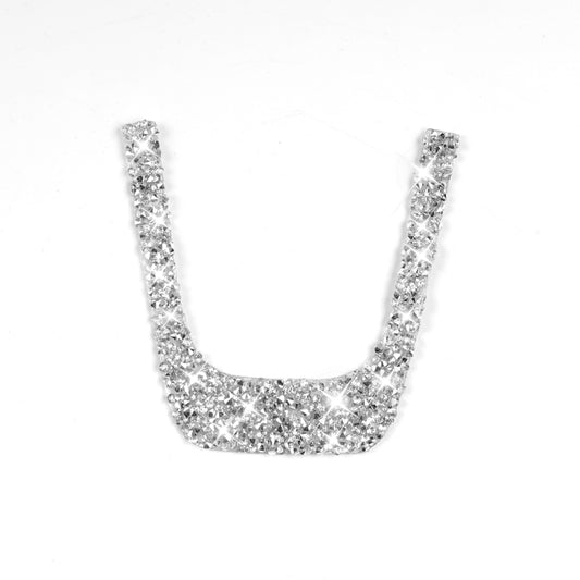 For Ford Mustang Mach E 2021 Car Steering Wheel Diamond Decorative Sticker by buy2fix