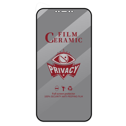 For iPhone 11 / XR Full Coverage HD Privacy Ceramic Film by buy2fix