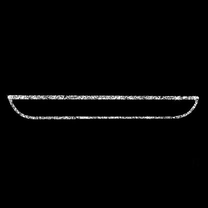 For Mazda CX-5 2017-2018 Car Center Control Panel Diamond Decorative Stickerr,Left and Right Drive Universal by buy2fix