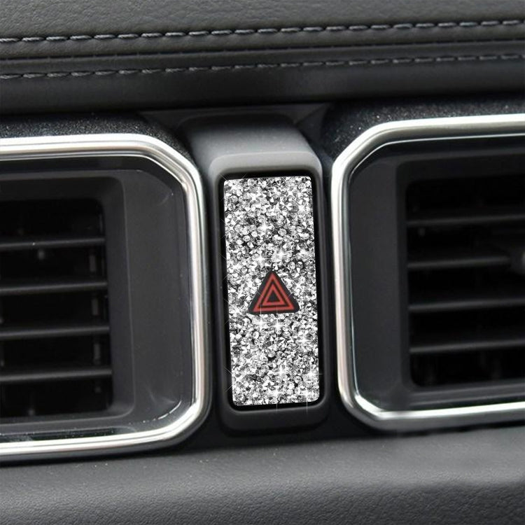 For Mazda CX-5 2017-2018 Car Warning Light Diamond Decorative Sticker,Left and Right Drive Universal by buy2fix